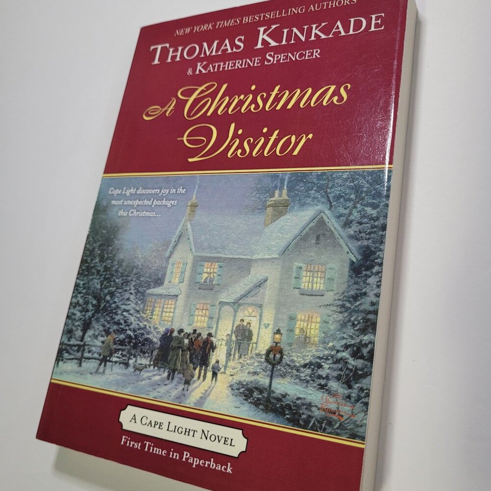 A Christmas Visitor: A Cape Light Novel By Thomas Kinkade - Paperback - Picture 2 of 4
